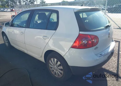 2007 Volkswagen Rabbit 4-Door из США, поврежденный, VIN WVWDR71K97W197841